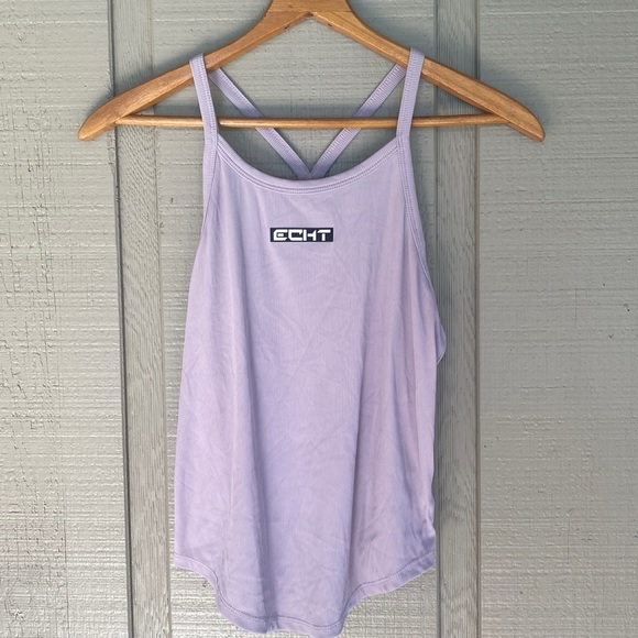 ECHT Ribbed Racerback Tank Top - Picture 2 of 8